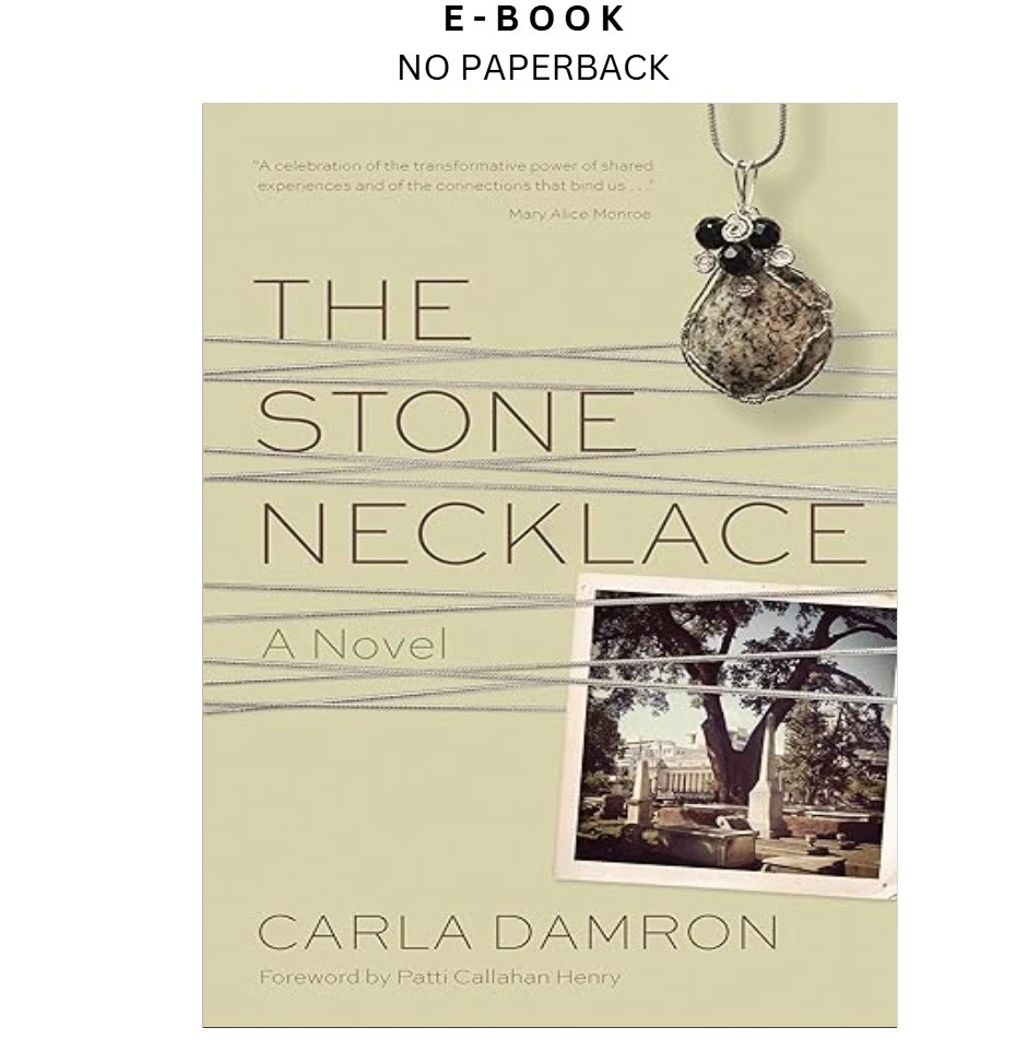 s-l1600-1304.webp The Stone Necklace: A Novel (Story River Books) Ebook by Carla Damron | Instant Download – book cover ebook