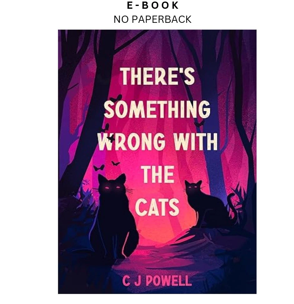 s-l1600-1245.webp There's Something Wrong With The Cats: A cat mystery by j Ebook – C J Powell | Instant Download – book cover ebook