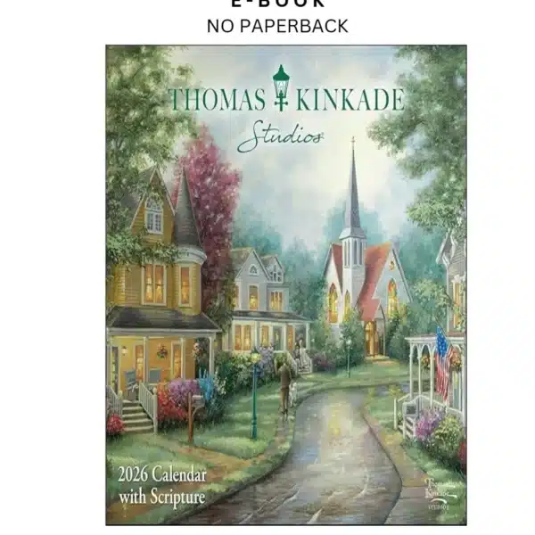 Thomas Kinkade Studios 2026 Deluxe Wall Ca Ebook by Thomas Kinkade | Instant Download – book cover ebook