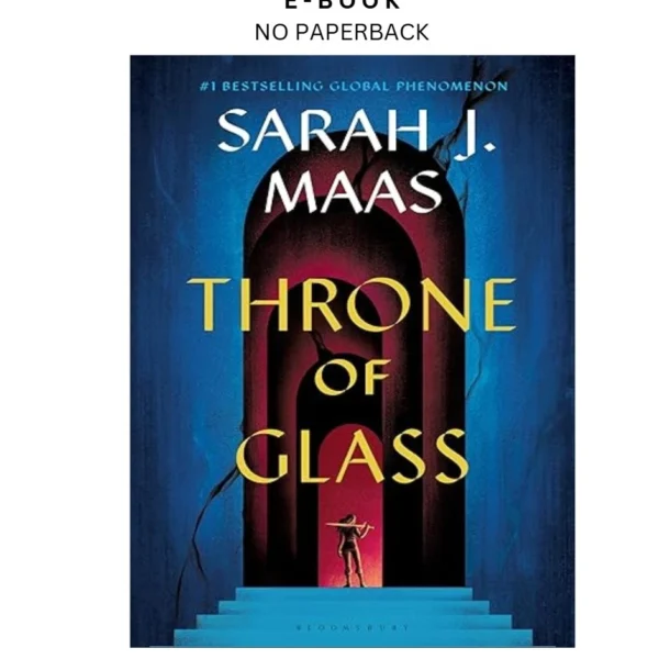 Throne of Glass Ebook by Sarah J. Maas | Instant Download – book cover ebook
