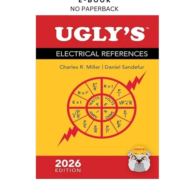 Ugly's Electrical References, 2026 Edition Ebook by Charles R. Miller | Instant Download – book cover ebook