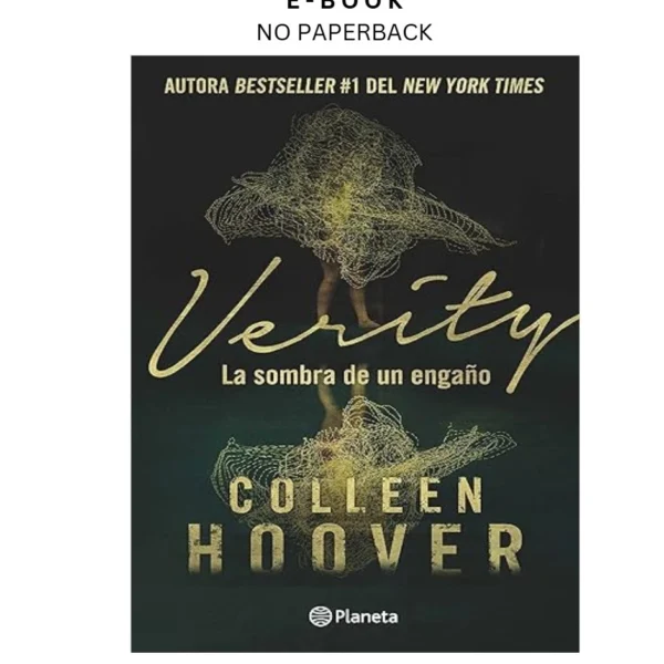 Verity: La sombra de un engaño (Novela / A Ebook by Colleen Hoover | Instant Download – book cover ebook