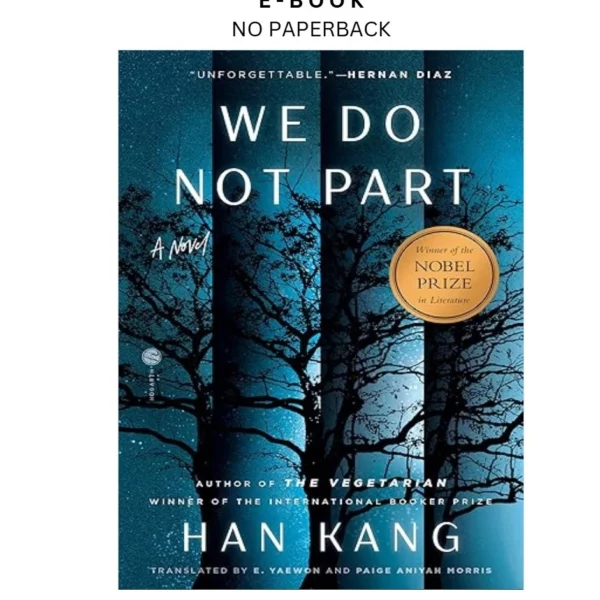 We Do Not Part: A Novel Ebook by Han Kang | Instant Download – book cover ebook