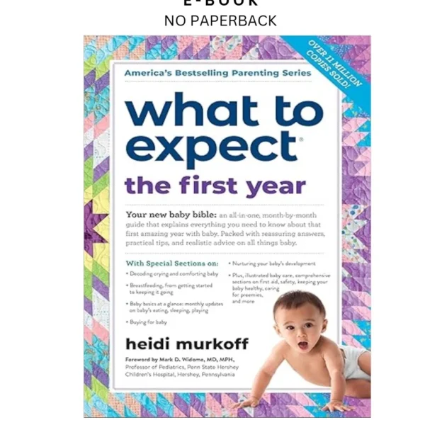 What to Expect the First Year: (Updated i Ebook by Heidi Murkoff | Instant Download – book cover ebook