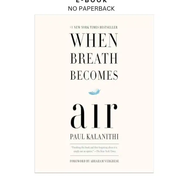 When Breath Becomes Air Ebook by Paul Kalanithi | Instant Download – book cover ebook