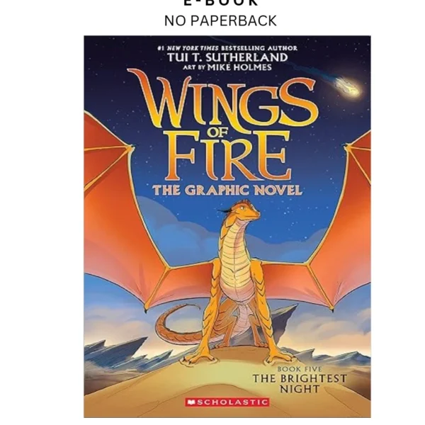 Wings of Fire: The Brightest Night: A Gr Ebook by Tui T. Sutherland | Instant Download – book cover ebook