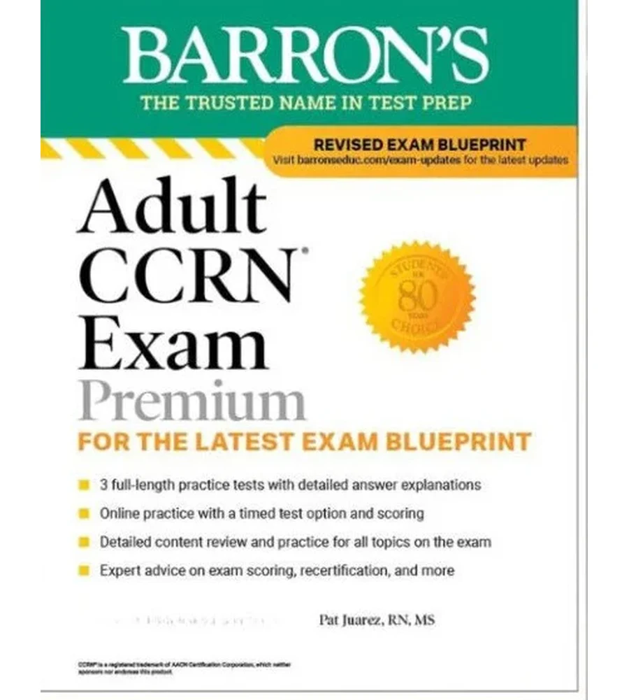 Adult CCRN Exam Premium: Study Guide for the Latest Exam Blueprint 3rd Edition Ebook - Pat Juarez | Instant Download – | Instant Download Adult CCRN Exam Premium: Study Guide for the Latest Exam Blueprint 3rd Edition by Pat Juarez - book cover