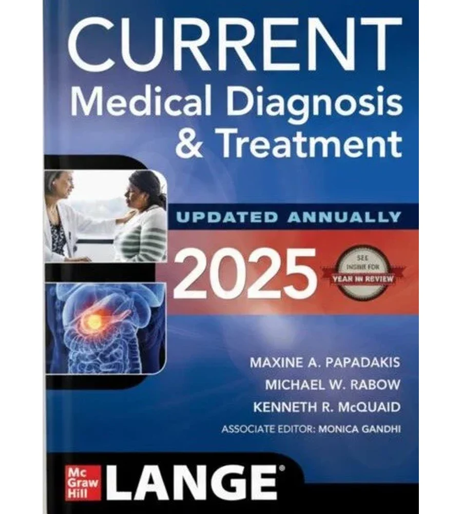 CURRENT Medical Diagnosis and Treatment 2025 64th Ed. Ebook - Papadakis, Rabow, McQuaid & Gandhi | Instant Download – | Instant Download CURRENT Medical Diagnosis and Treatment 2025 64th Ed. by Papadakis, Rabow, McQuaid & Gandhi - book cover