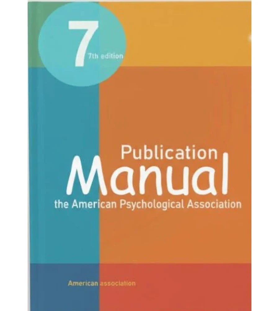 Publication Manual of the American Psychological Association - 7th Edition Ebook - APA | Instant Download – | Instant Download Publication Manual of the American Psychological Association - 7th Edition by APA - book cover